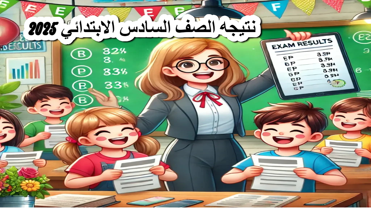 نتيجة الصف السادس الابتدائي للفصل الدراسي الأول