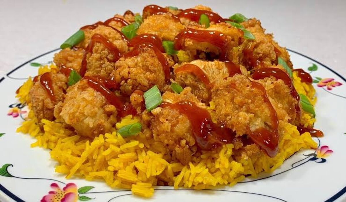 خطوات عمل الريزو بشورمة الفراخ