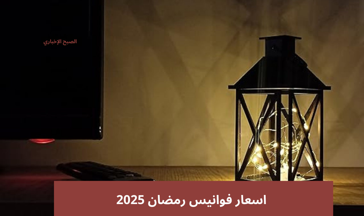 اسعار فوانيس رمضان 2025