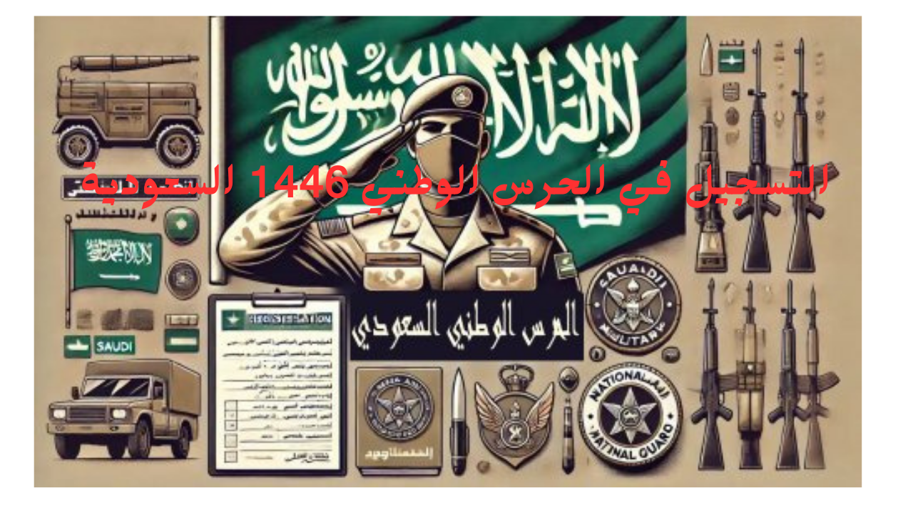التسجيل في الحرس الوطني 1446 السعودية