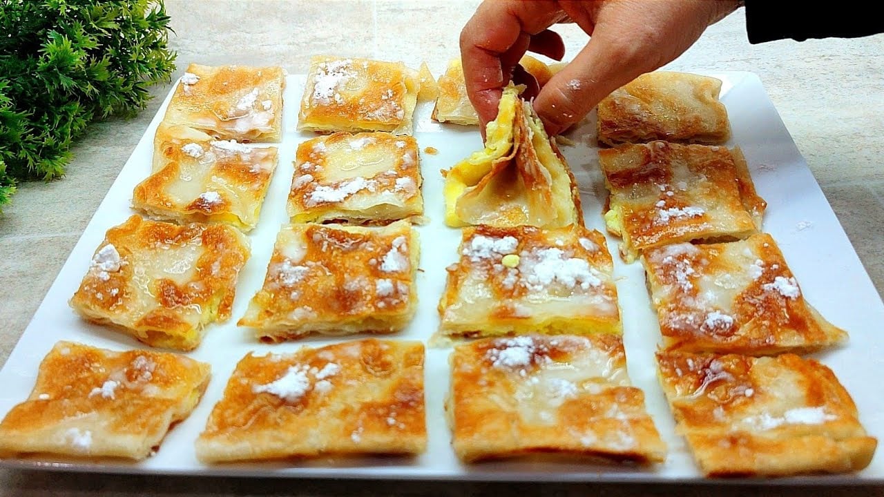 الفطير بالسمن والسكر