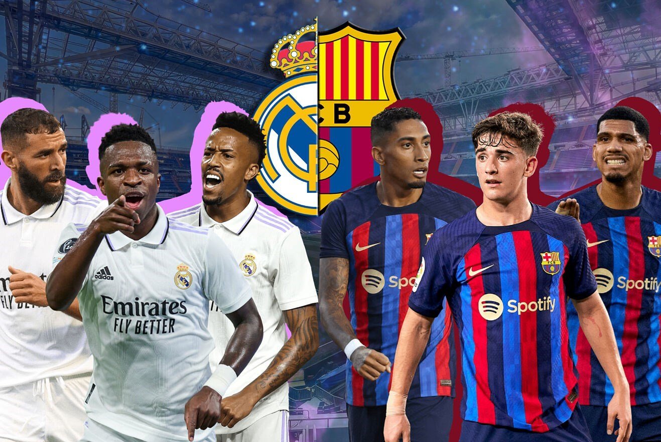 القنوات المفتوحة الناقلة لمباراة ريال مدريد وبرشلونة اليوم