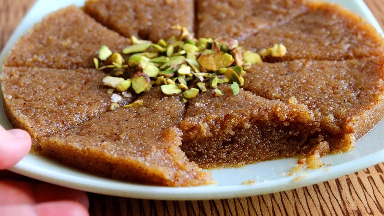 بسبوسة الطاسة 3 jpg