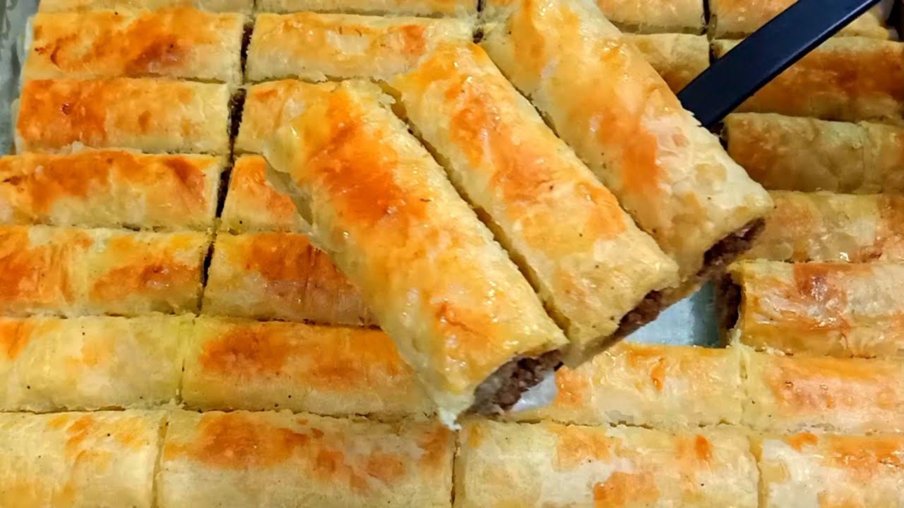 البوريك التركي المحشي بالجبنة