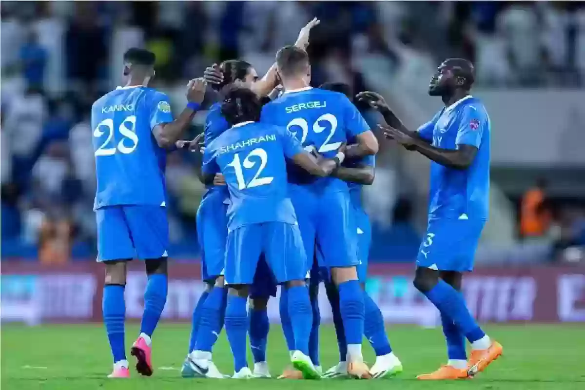 تشكيلة الهلال ضد العروبة في دوري روشن