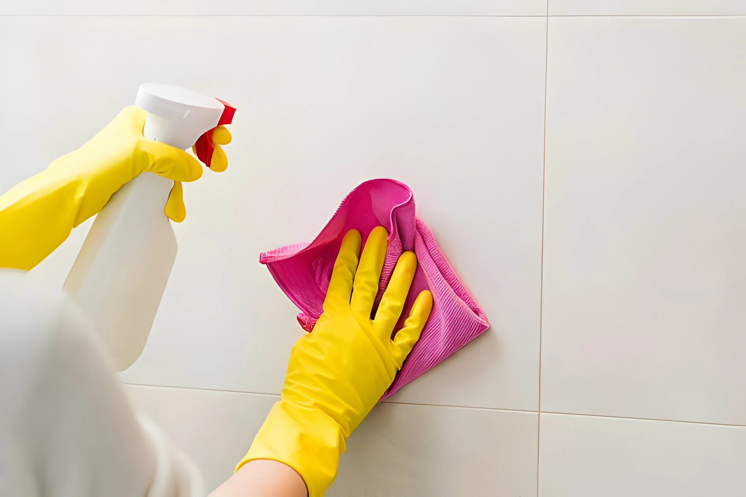 تنظيف الحوائط والارضيات