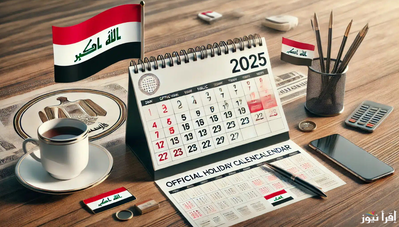 جدول العطل الرسمية في العراق 2025