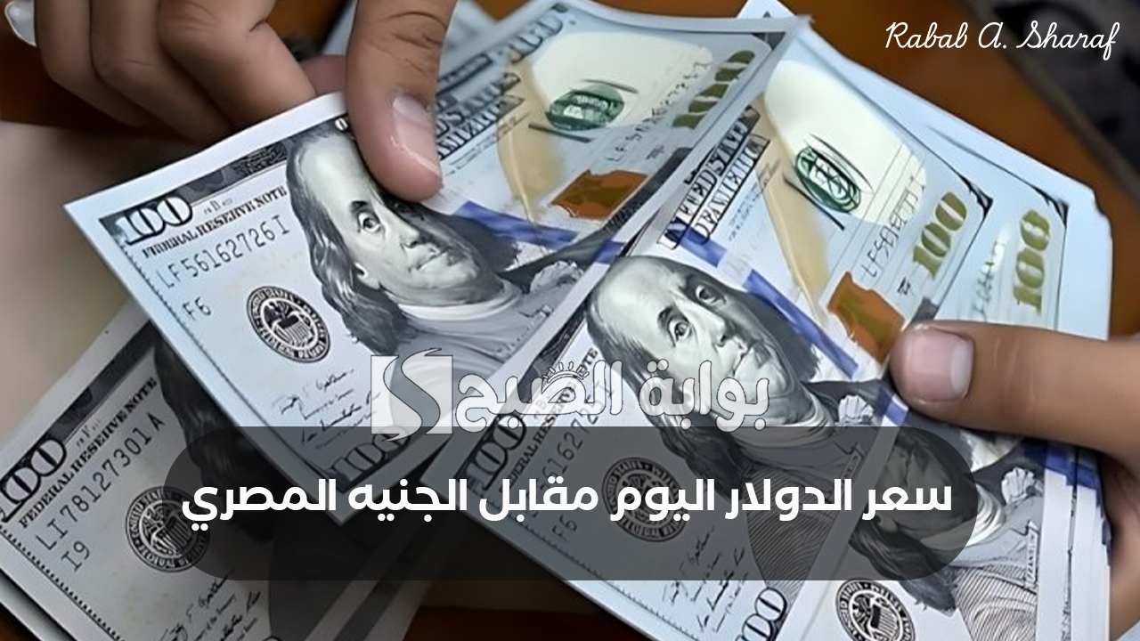 سعر الدولار اليوم مقابل الجنيه المصري