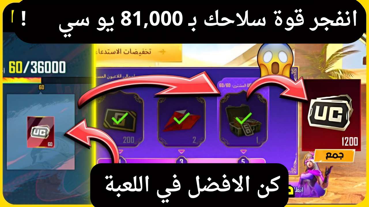 شحن شدات ببجي