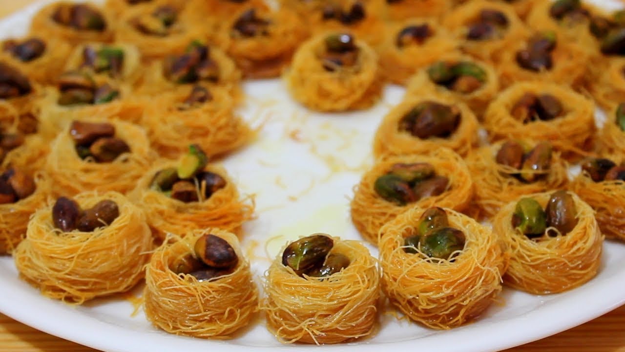 طريقة تحضير الكنافة الأساور في المنزل