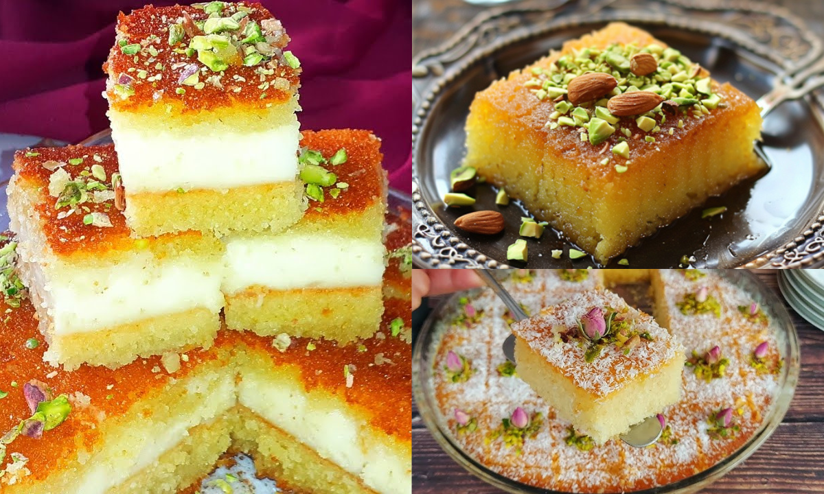 طريقة عمل البسبوسة