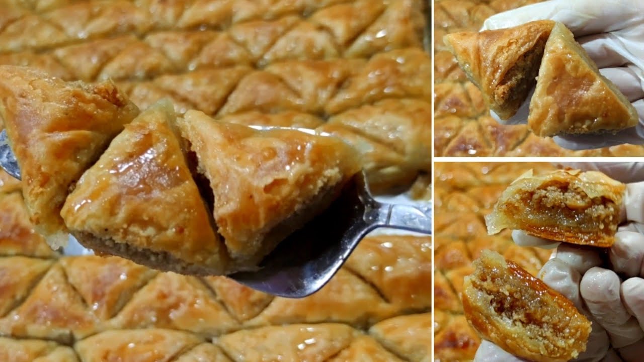 طريقة تحضير البقلاوة في المنزل