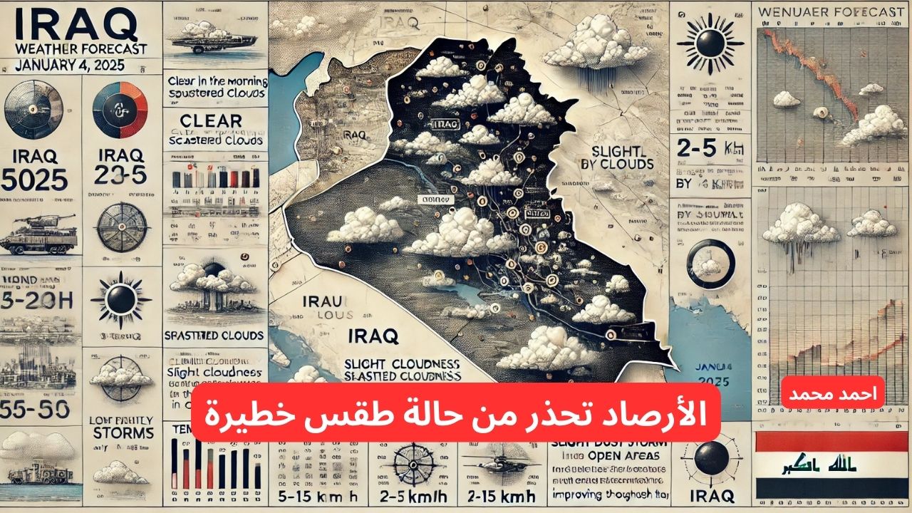 طقس العراق اليوم السبت وهذا الأسبوع
