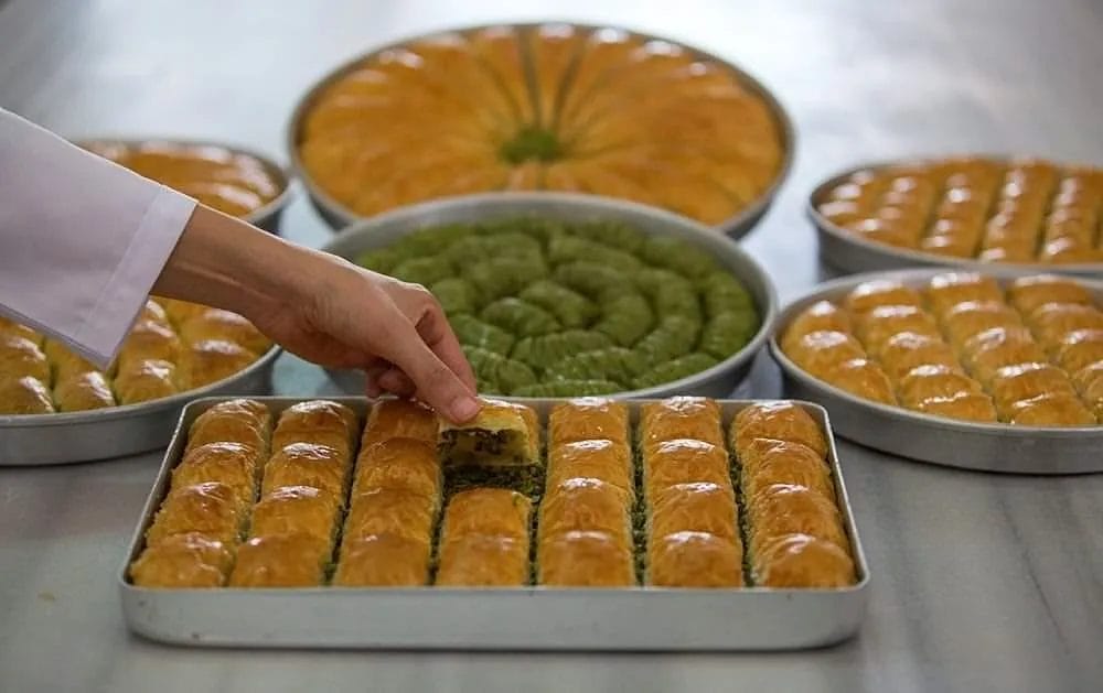 عجينة البقلاوة