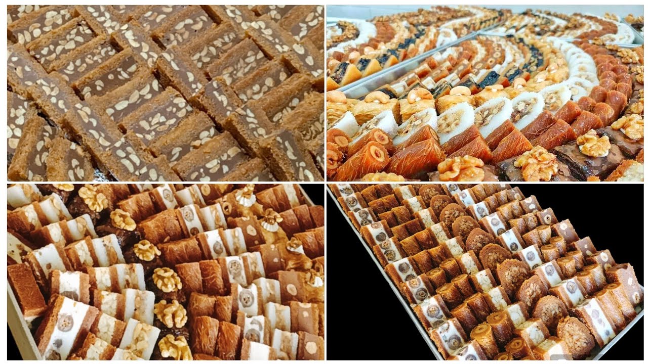 قائمة بحلويات رمضان 2025