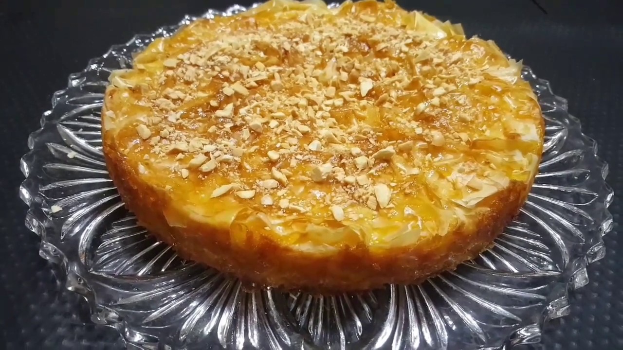 كيكة الجلاش المقرمشة