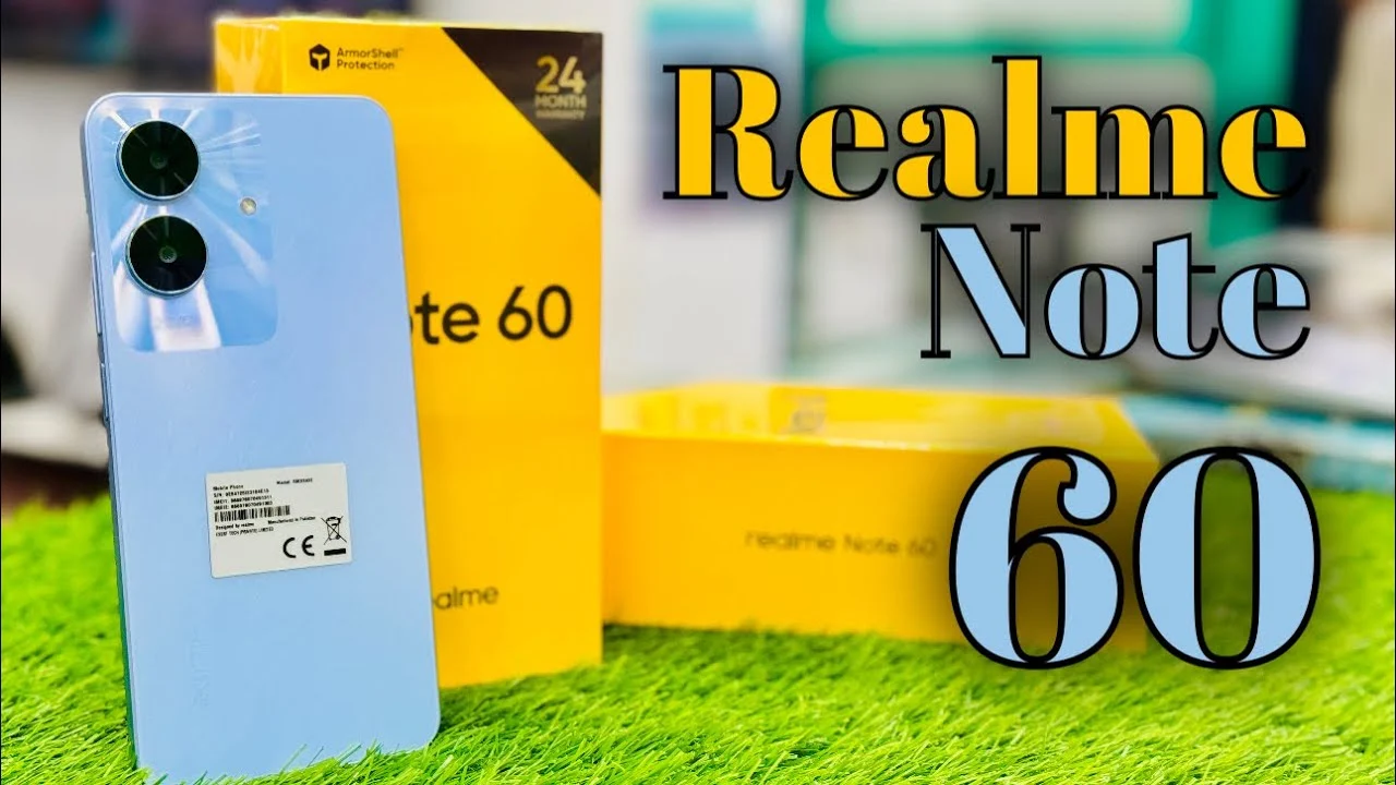 مميزات موبايل Realme Note 60