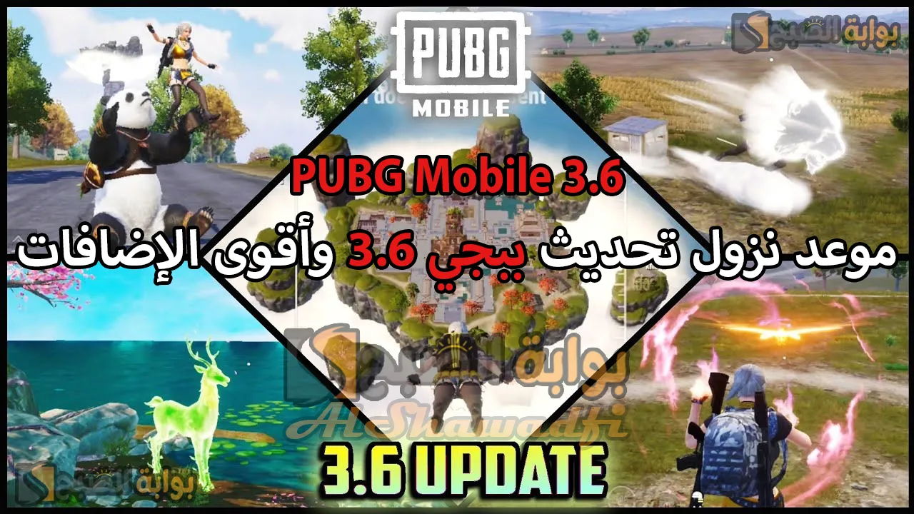 موعد نزول تحديث ببجي 3.6 PUBG Mobile وأقوى الإضافات الجديدة مود الباندا ومركبات خرافية وقدرات خيالية