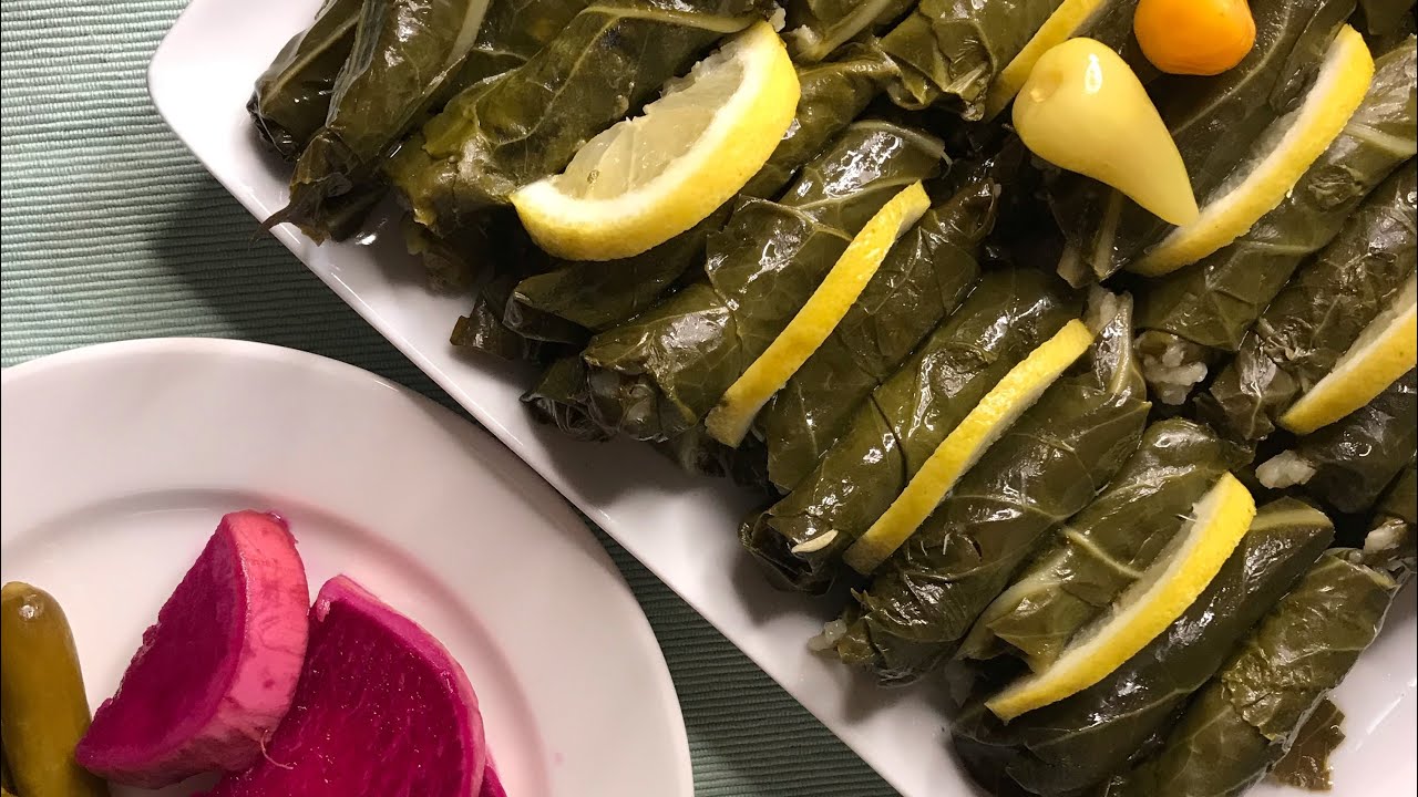 محشي ورق القرنبيط