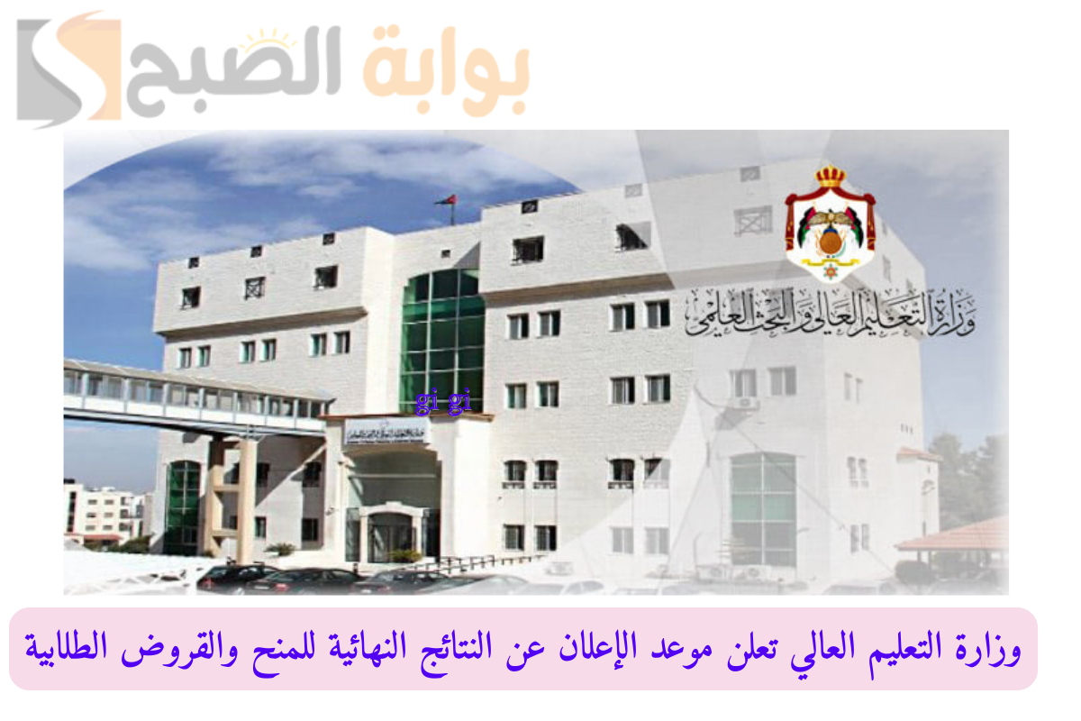 موعد الإعلان عن النتائج النهائية للمنح والقروض الطلابية