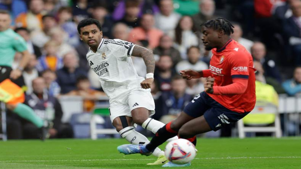 مباراة ريال مدريد وأوساسونا بالدوري الإسباني