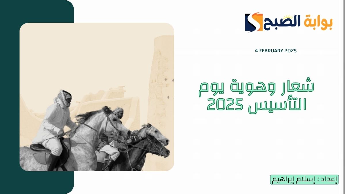 شعار وهوية يوم التأسيس 2025