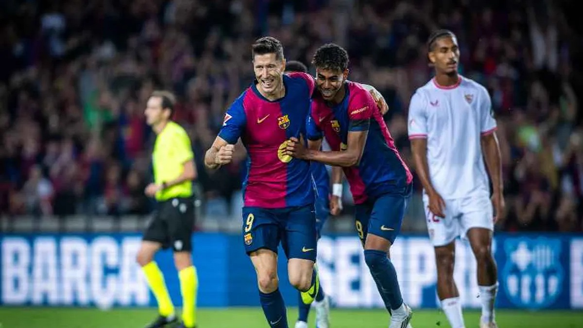 برشلونة يكتسح إشبيلية.. ما هو ترتيب الدوري الإسباني بعد فوز البرسا وتعادل الريال؟