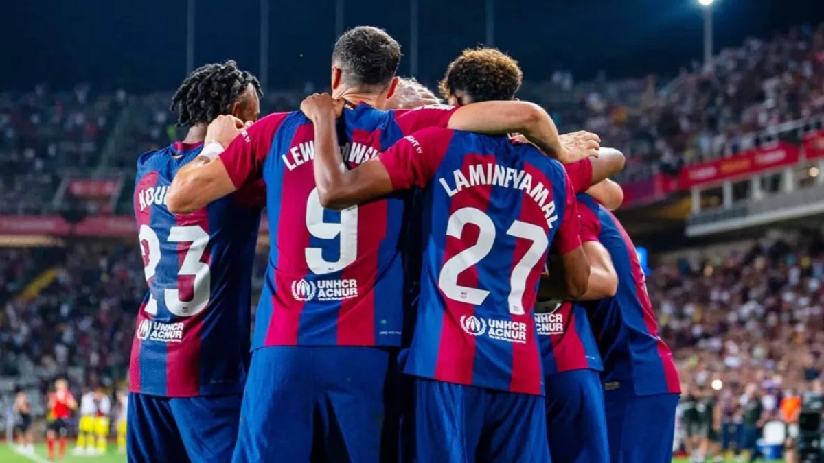 نتيجة واحدة تضع برشلونة في صدارة ترتيب الدوري الإسباني في مباراة الجولة 24 ضد رايو فاييكانو