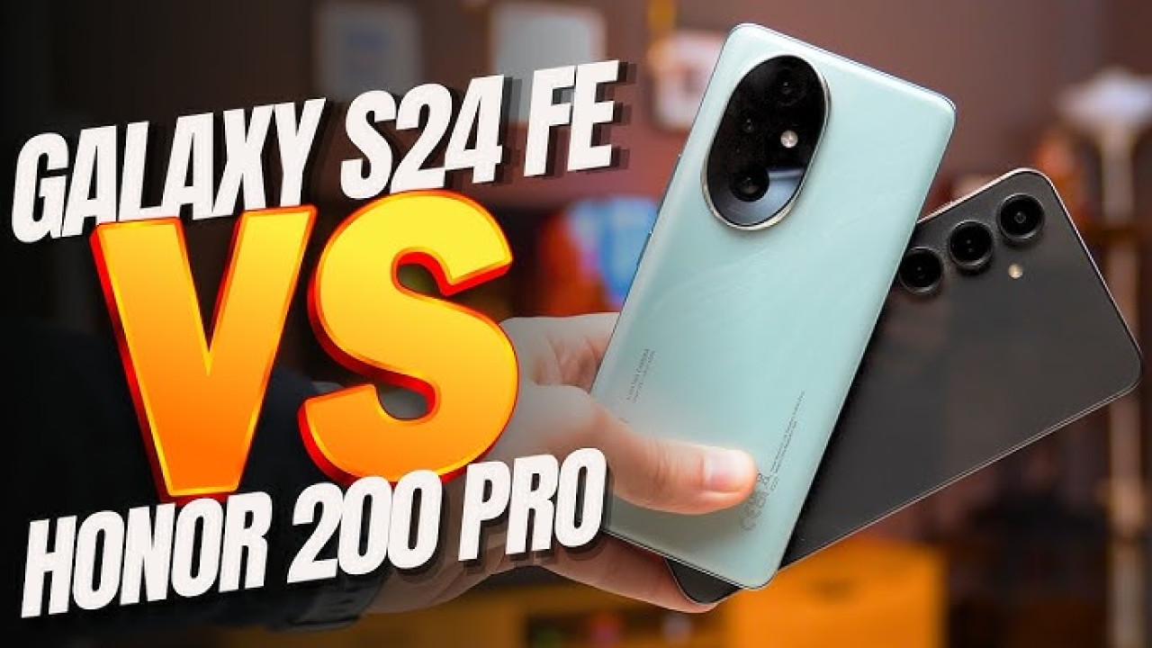 مقارنة بين Galaxy S24 FE مع HONOR 200 Pro