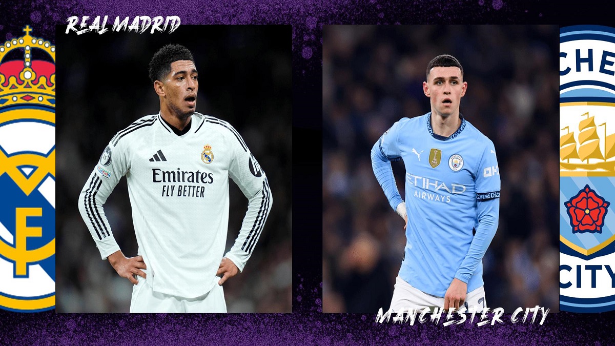 قمة الأبطال Real Madrid vs Man City.. موعد المباراة والقنوات الناقلة لجولة الحسم