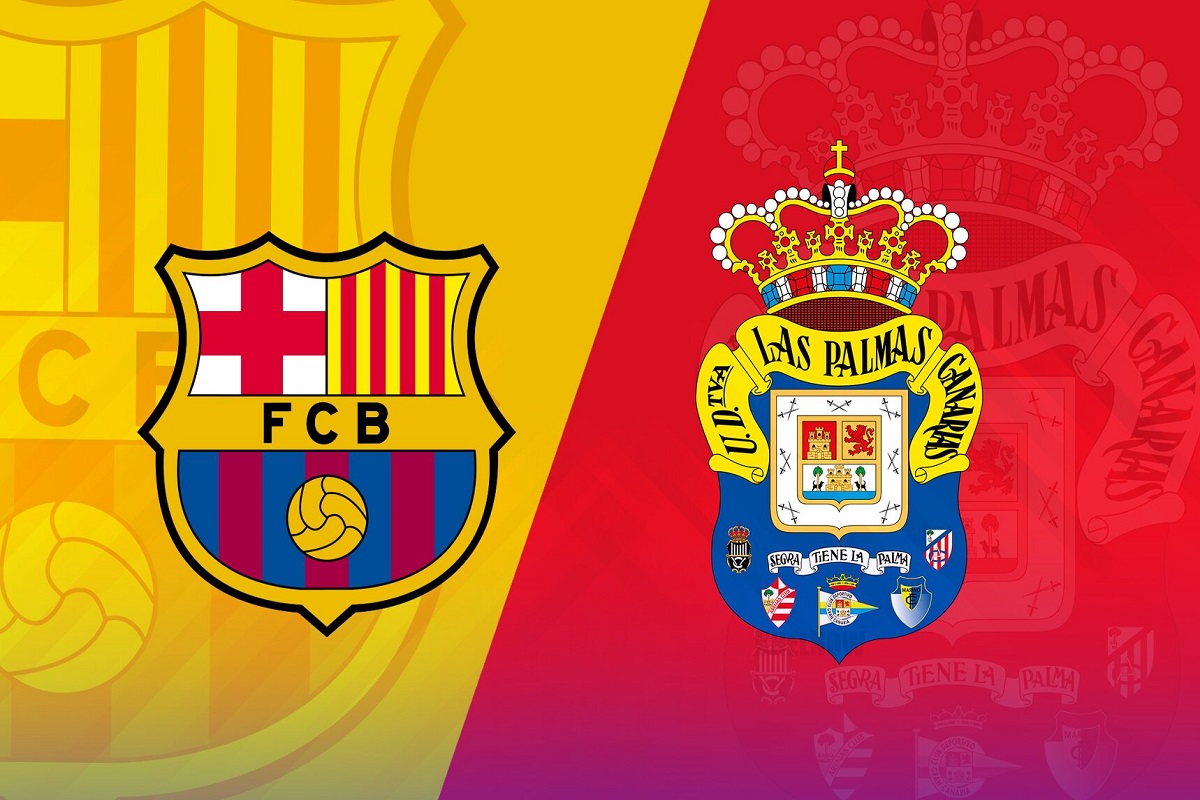 Las Palmas vs Barcelona.. برشلونة ضد لاس بالماس اليوم في قمة الجولة 25 من الدوري