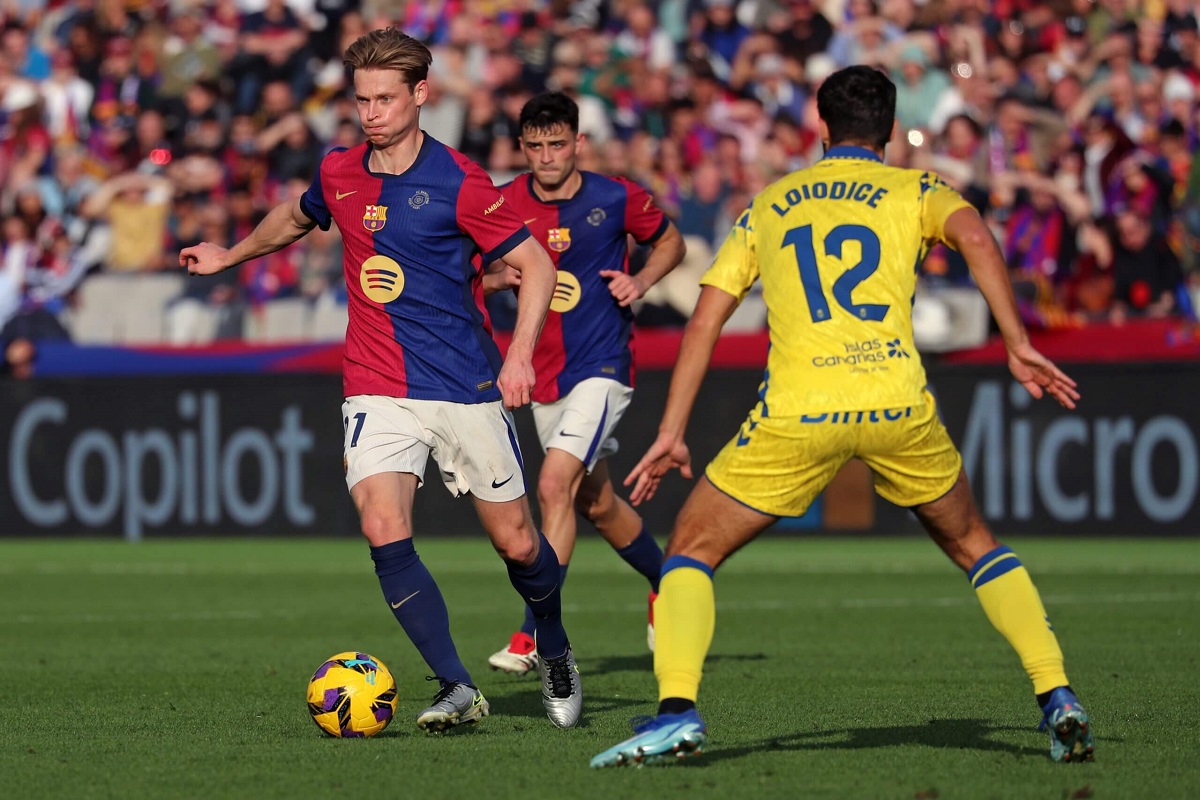 Las Palmas vs Barcelona.. كيف تتابع مباراة برشلونة ضد لاس بالماس في الدوري الإسباني؟
