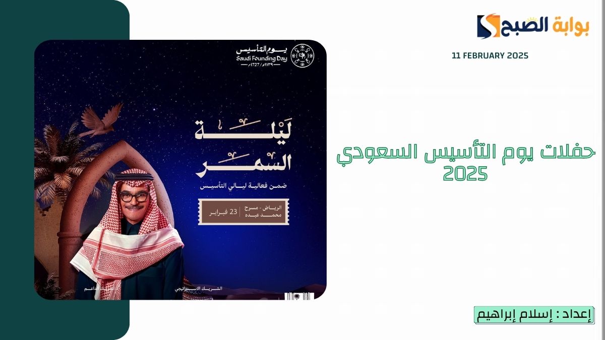 حفلات يوم التأسيس السعودي 2025