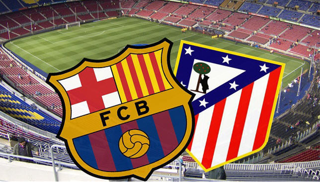 تشكيلة برشلونة أمام أتلتيكو مدريد