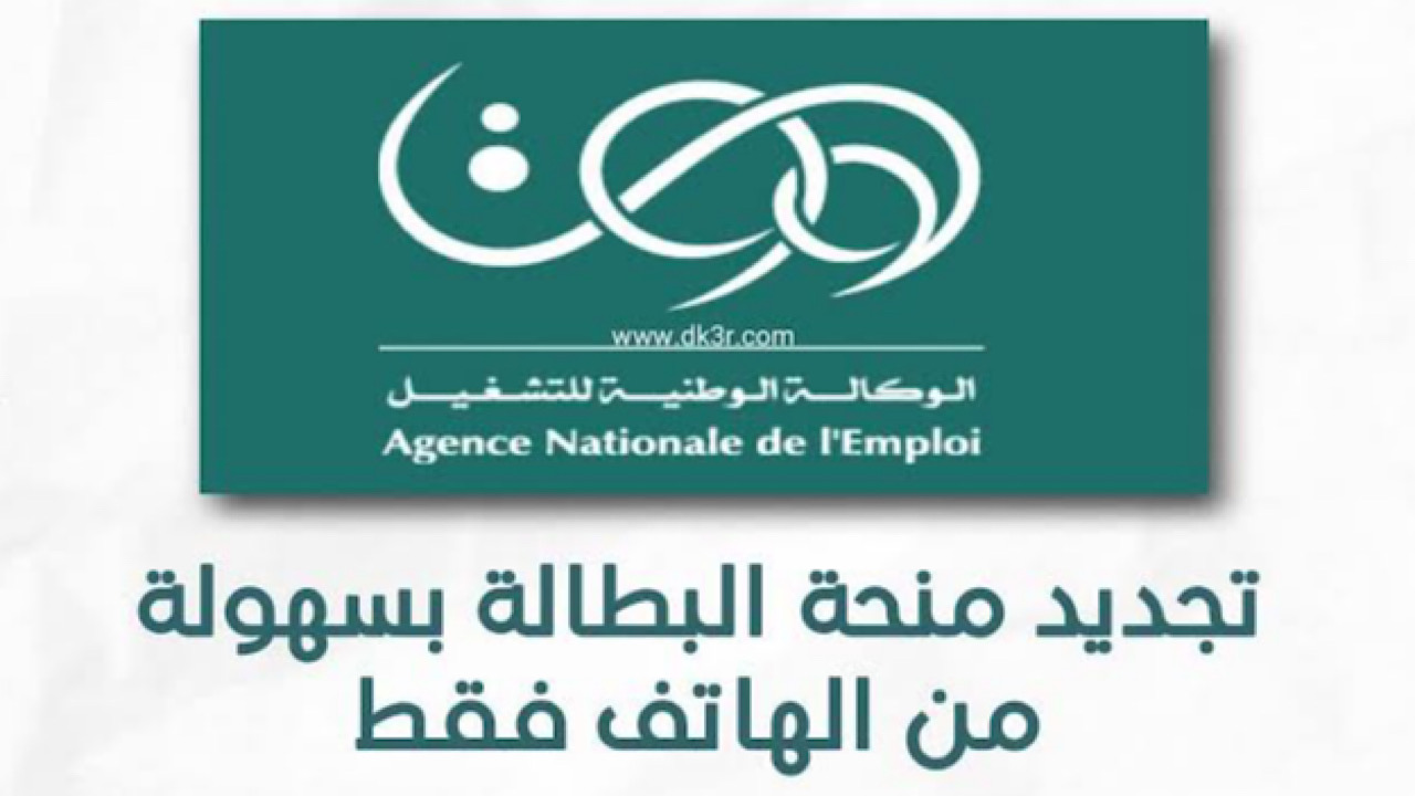 تجديد منحة البطالة من الهاتف 2025