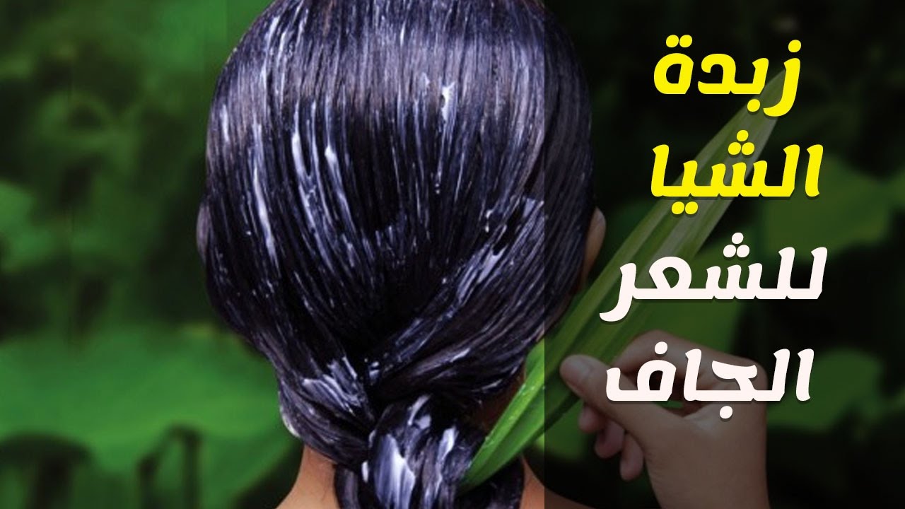 وصفة فرد الشعر بزبدة الشيا
