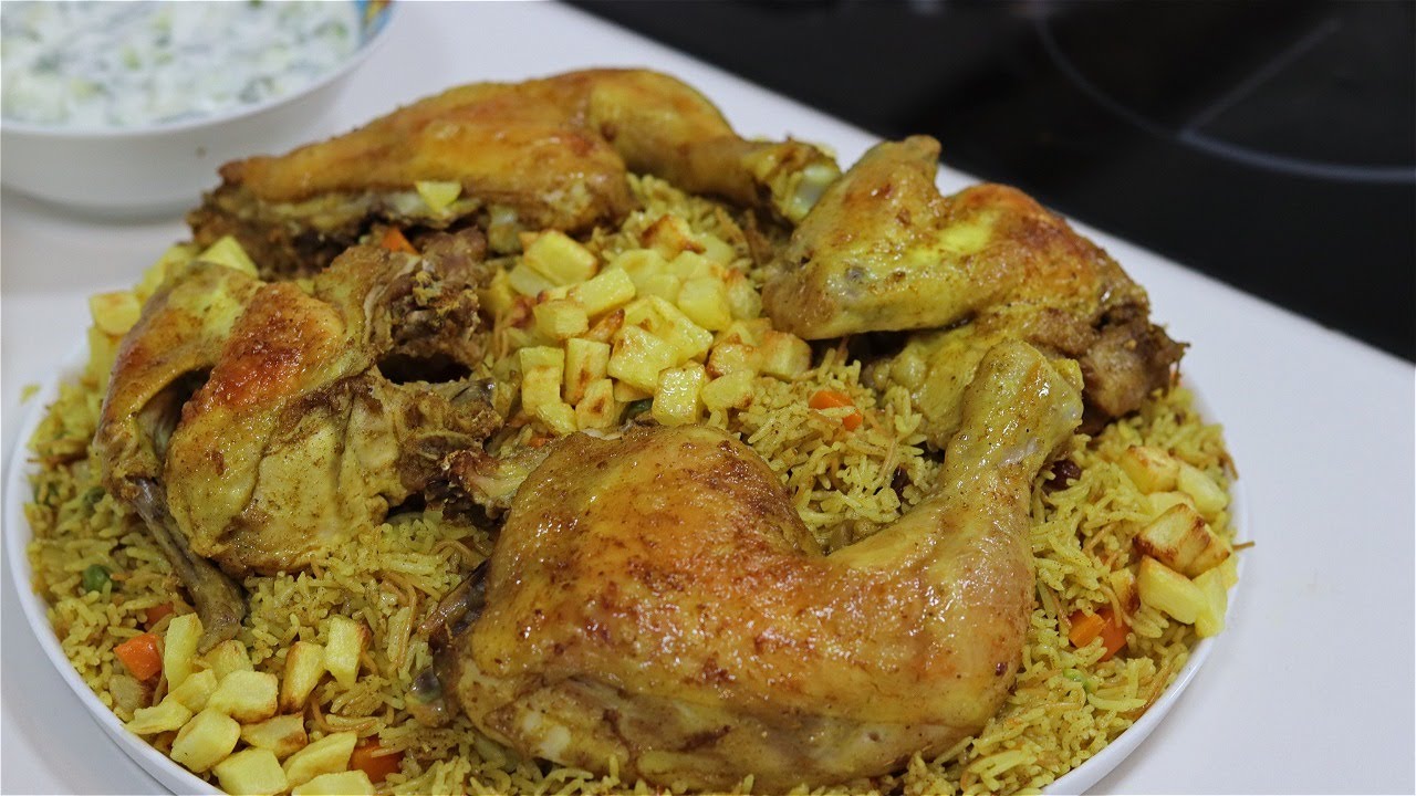 طريقه تحضير برياني الدجاج