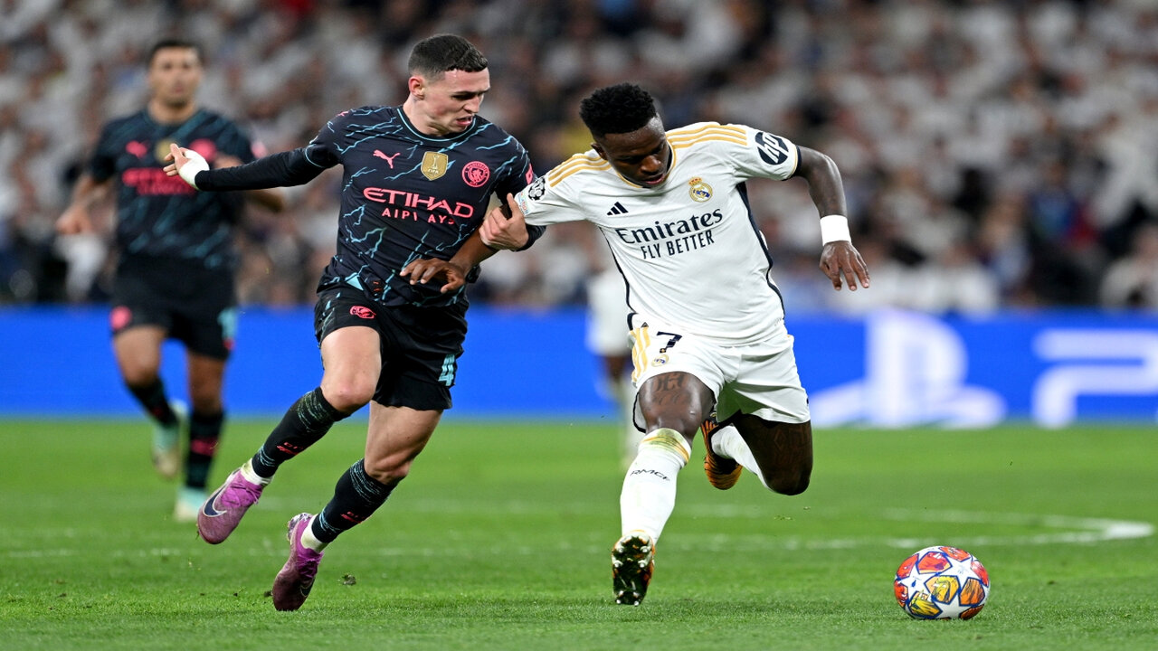 القنوات الناقلة لمباراة السيتي وريال مدريد