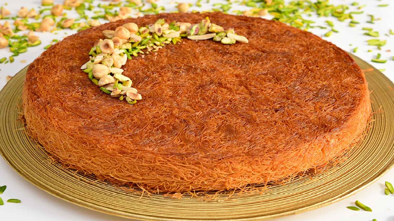 أسهل طريقة لعمل الكنافة