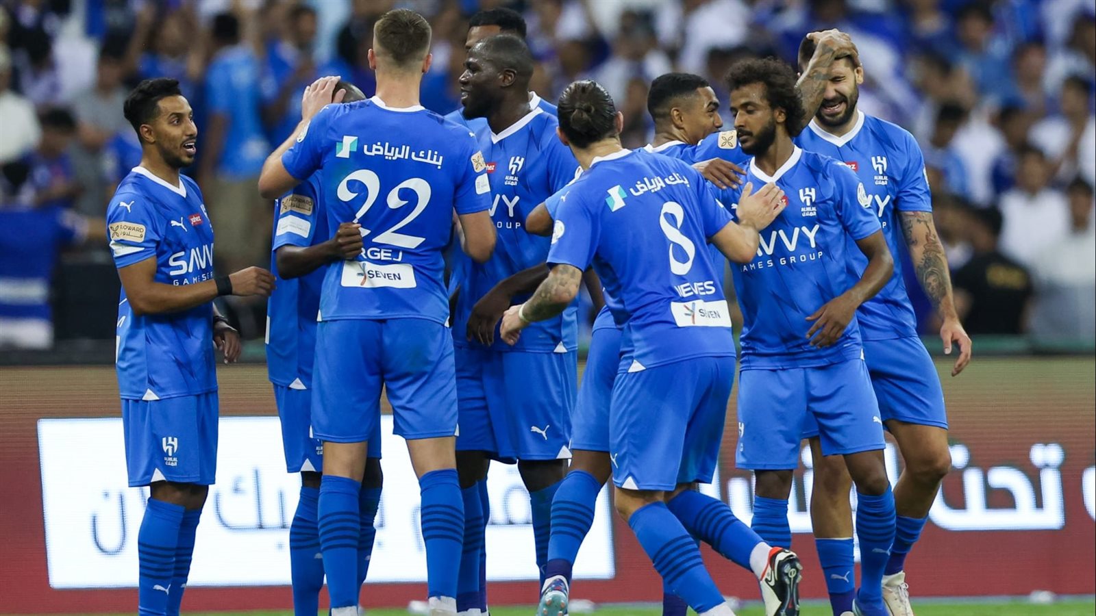 لاعبو الهلال السعودي