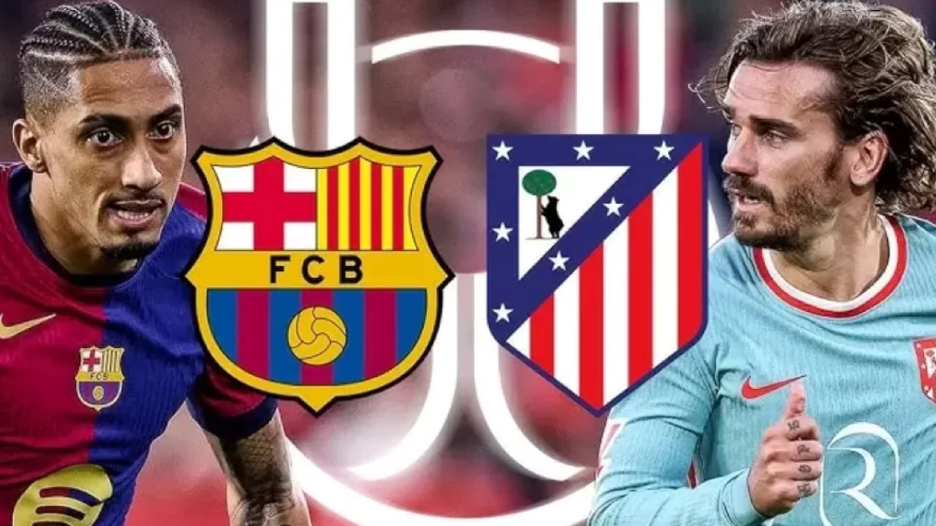 برشلونة واتلتيكو مدريد اليوم