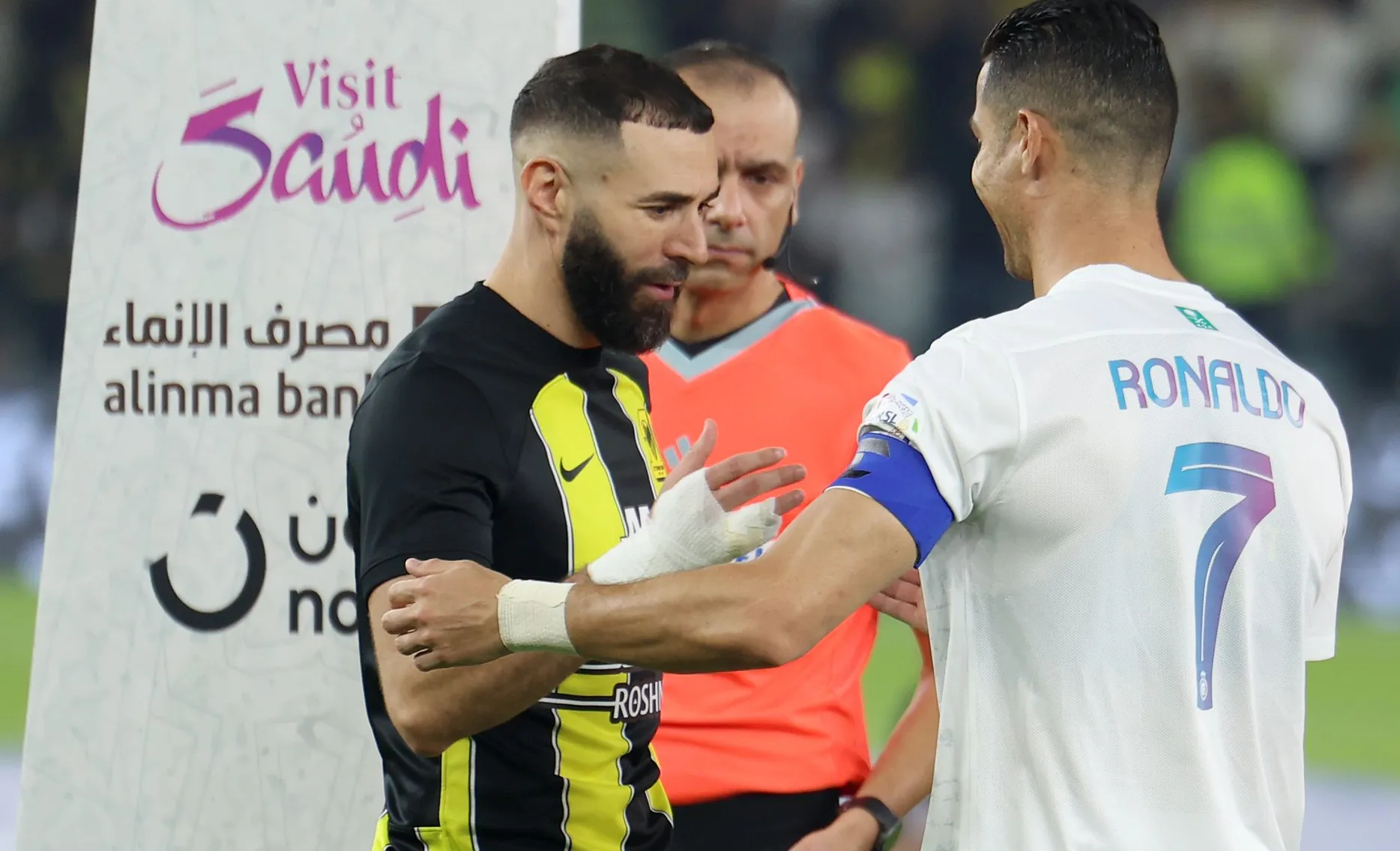 بنزيما ورونالدو