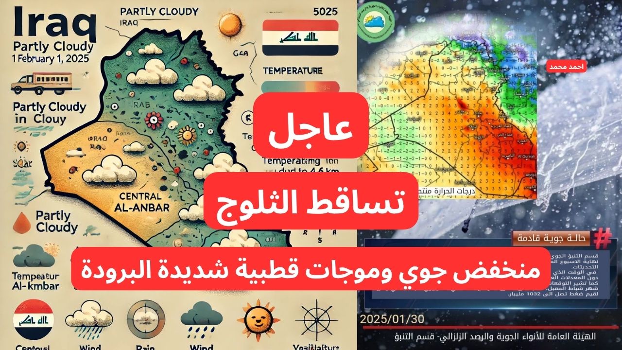 حالة الطقس في العراق لهذا الأسبوع و طقس العراق اليوم السبت