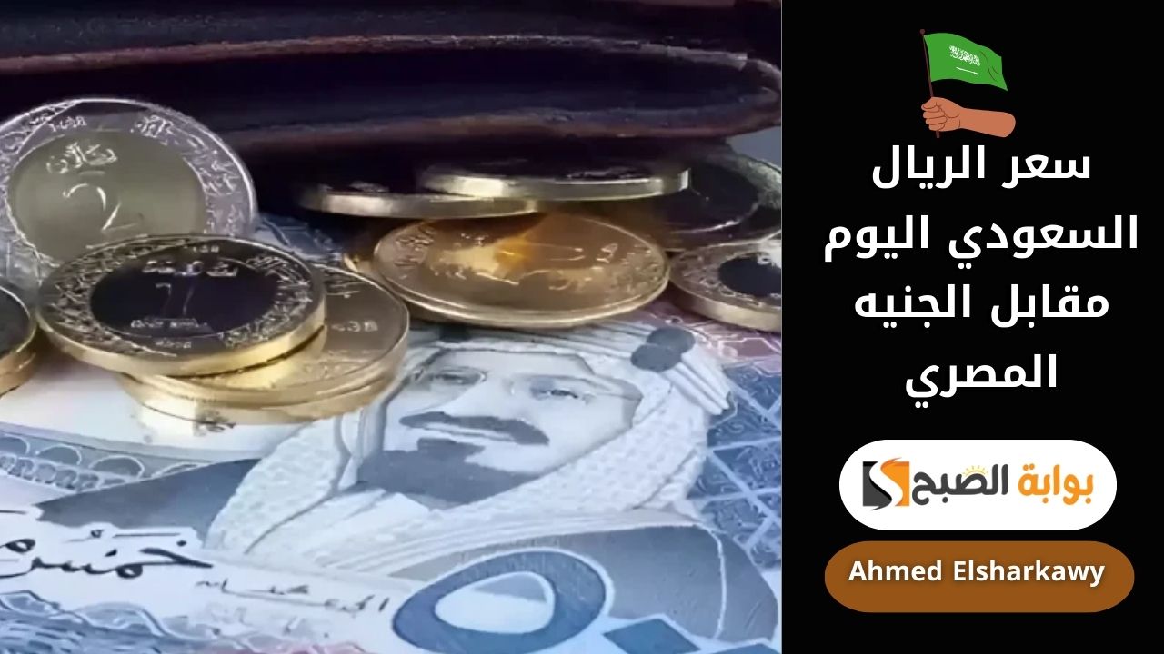 سعر الريال السعودي اليوم مقابل الجنيه المصري