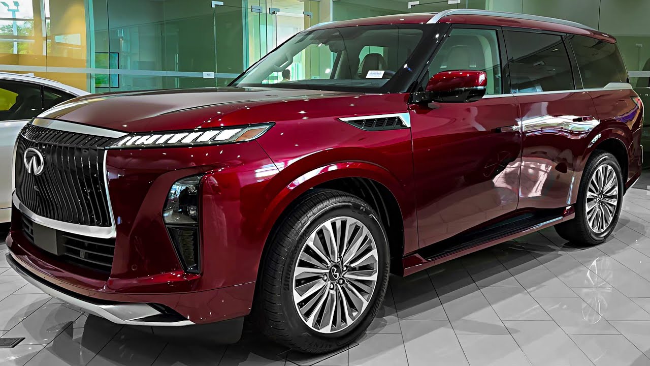 وحش الطرق الوعرة.. سيارة إنفينيتي QX80 2025 الجديدة كليًا تخطف الأنظار بتصميم فخم وتقنيات متطورة