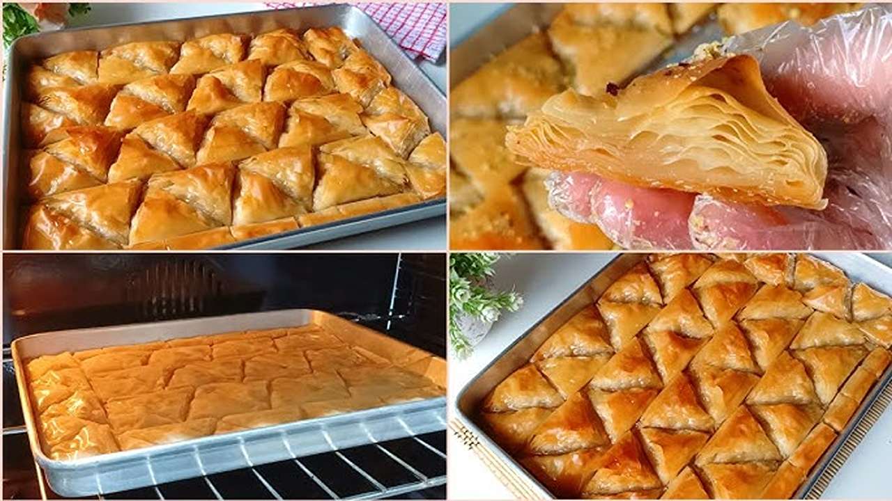 طريقة الجلاش الحلو