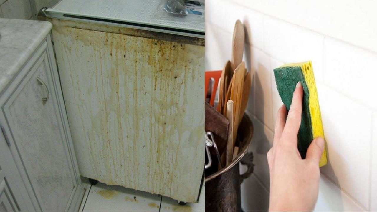 طريقة تنظيف الدهون القديمة
