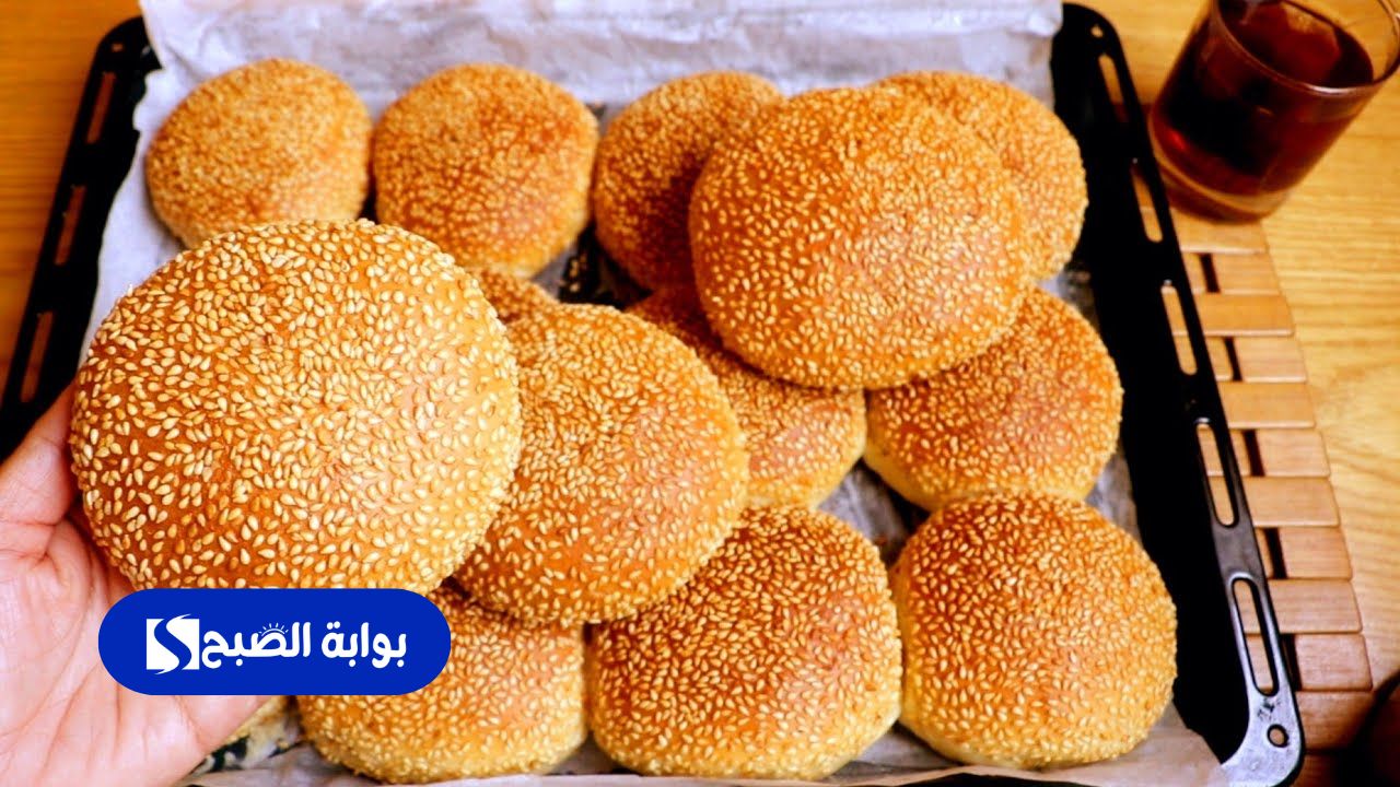 طريقة عمل قرص بالسمسم والسكر والقرفة