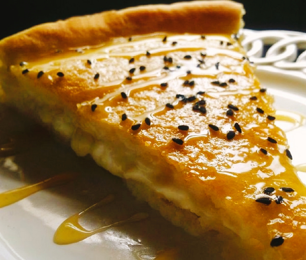 فطيرة جبنه بعسل مورقة ولذيذة