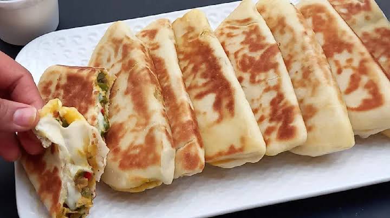 فطيرة طاسة محشية قطنية